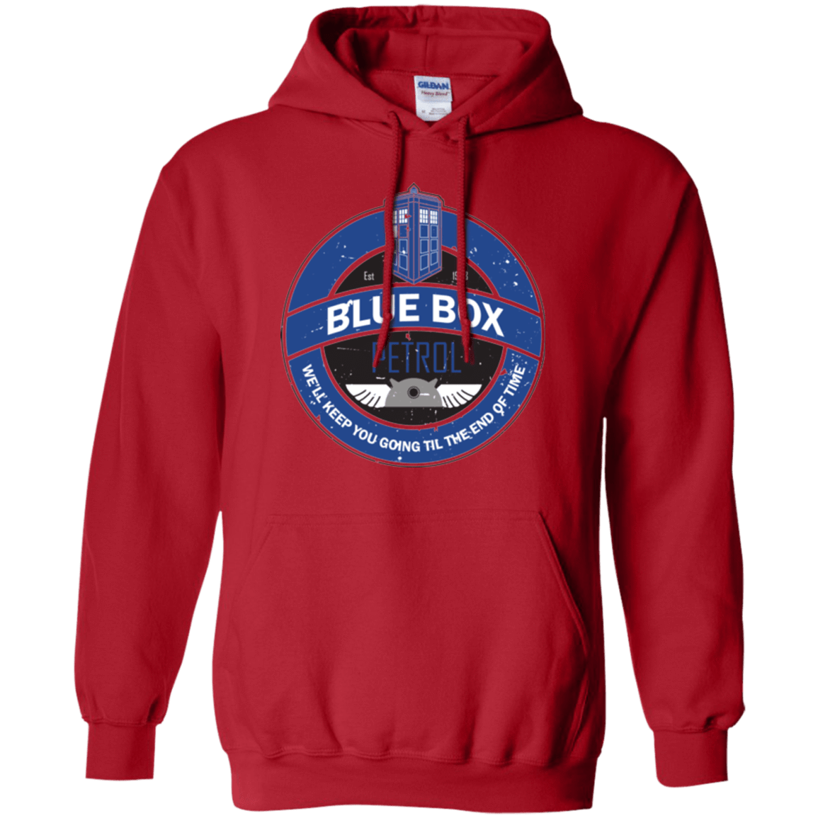 Sweatshirts Red / Small Blue Box V7(1) Pullover Hoodie