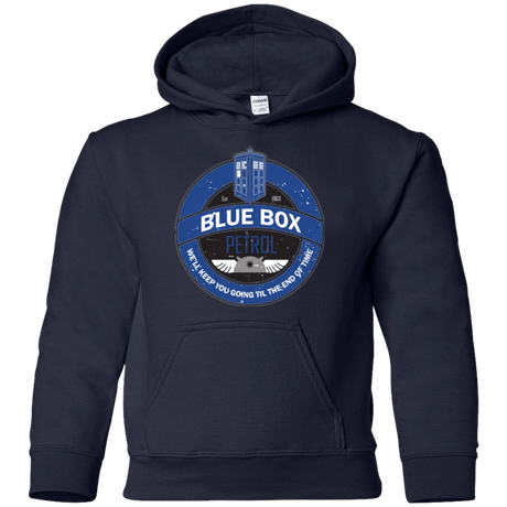 Sweatshirts Navy / YS Blue Box V7(1) Youth Hoodie