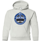 Sweatshirts White / YS Blue Box V7(1) Youth Hoodie