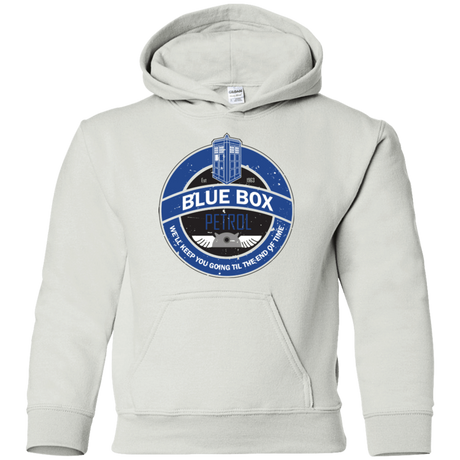 Sweatshirts White / YS Blue Box V7(1) Youth Hoodie