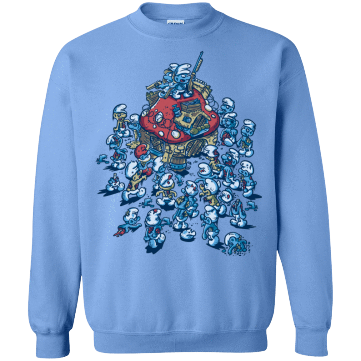 Sweatshirts Carolina Blue / Small BLUE HORDE Crewneck Sweatshirt