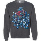 Sweatshirts Dark Heather / Small BLUE HORDE Crewneck Sweatshirt