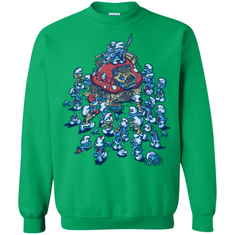 Sweatshirts Irish Green / Small BLUE HORDE Crewneck Sweatshirt