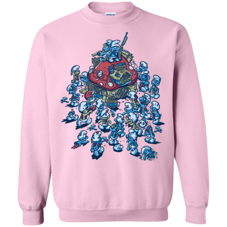 Sweatshirts Light Pink / Small BLUE HORDE Crewneck Sweatshirt