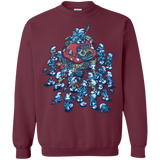 Sweatshirts Maroon / Small BLUE HORDE Crewneck Sweatshirt