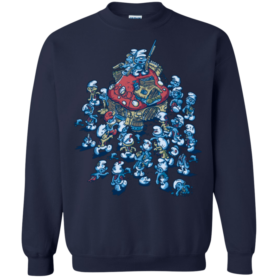 Sweatshirts Navy / Small BLUE HORDE Crewneck Sweatshirt