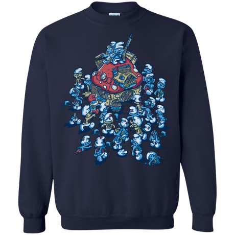 Sweatshirts Navy / Small BLUE HORDE Crewneck Sweatshirt