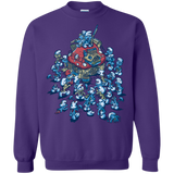 Sweatshirts Purple / Small BLUE HORDE Crewneck Sweatshirt