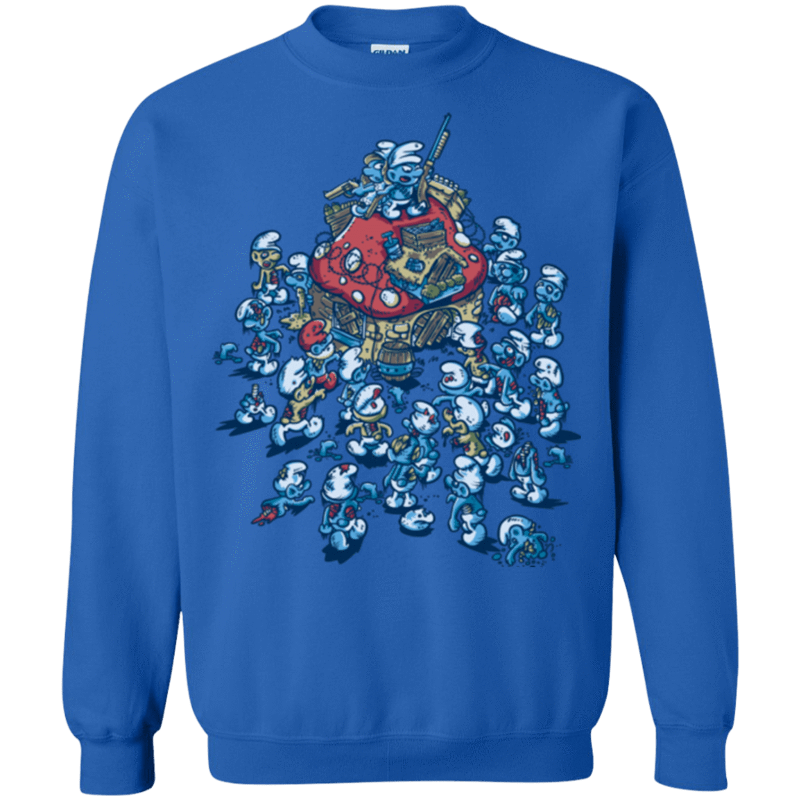 Sweatshirts Royal / Small BLUE HORDE Crewneck Sweatshirt