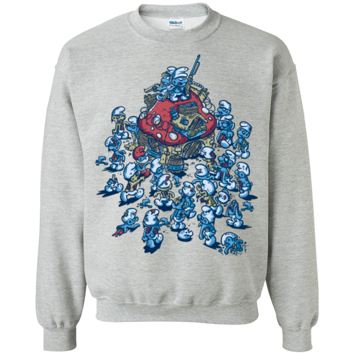 Sweatshirts Sport Grey / Small BLUE HORDE Crewneck Sweatshirt