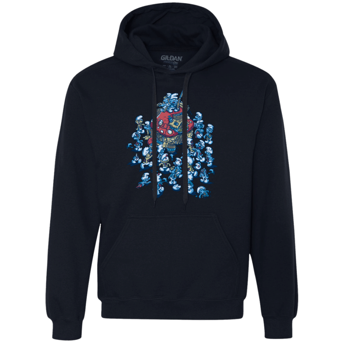 Sweatshirts Navy / Small BLUE HORDE Premium Fleece Hoodie