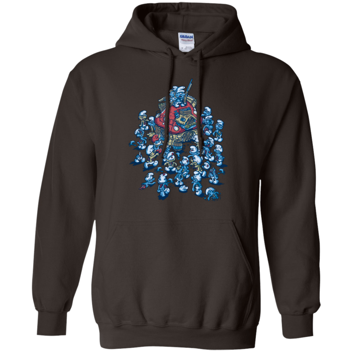 Sweatshirts Dark Chocolate / Small BLUE HORDE Pullover Hoodie
