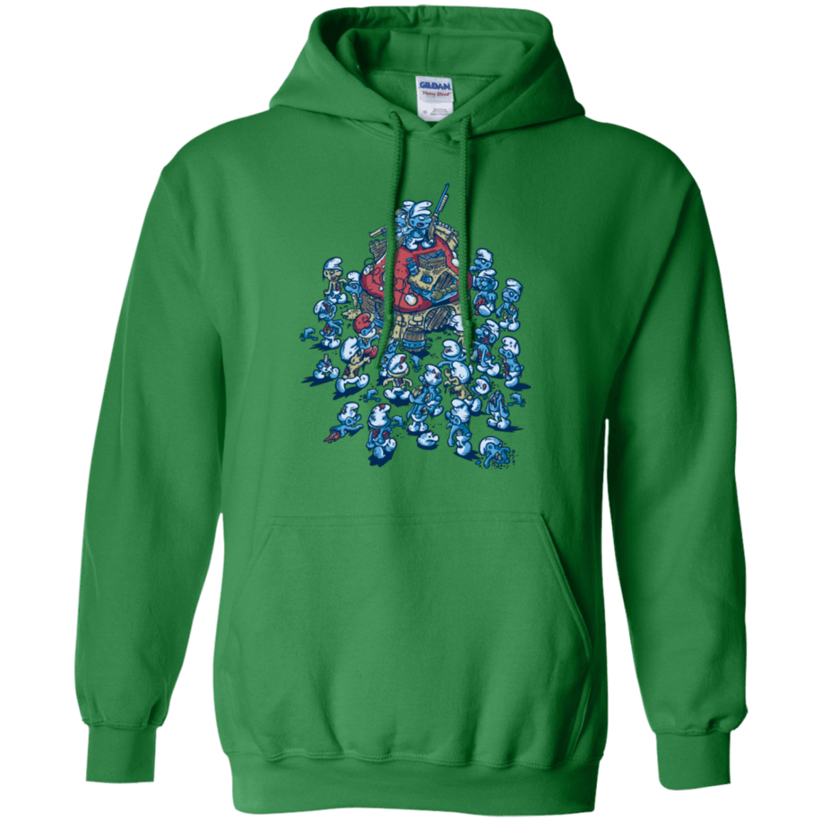 Sweatshirts Irish Green / Small BLUE HORDE Pullover Hoodie
