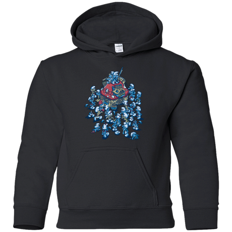 Sweatshirts Black / YS BLUE HORDE Youth Hoodie