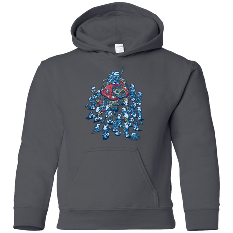 Sweatshirts Charcoal / YS BLUE HORDE Youth Hoodie