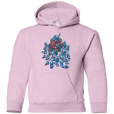 Sweatshirts Light Pink / YS BLUE HORDE Youth Hoodie