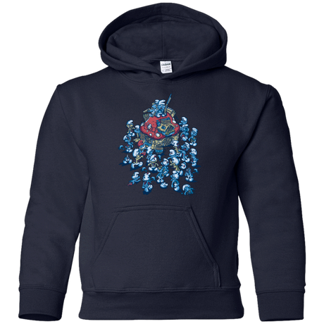 Sweatshirts Navy / YS BLUE HORDE Youth Hoodie