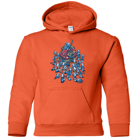 Sweatshirts Orange / YS BLUE HORDE Youth Hoodie