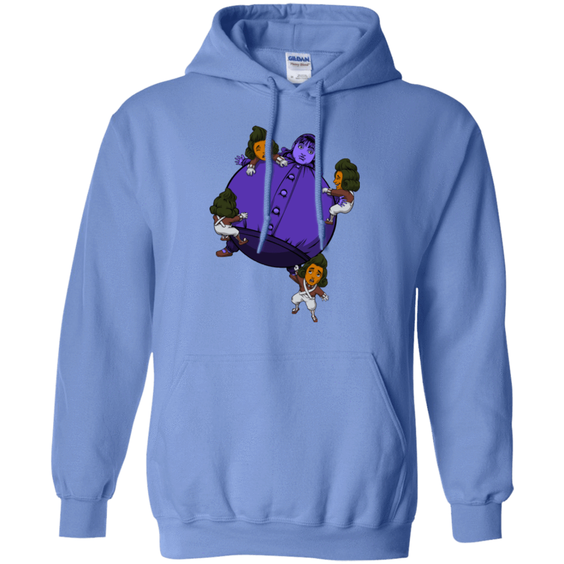 Sweatshirts Carolina Blue / Small Blue In the Face Pullover Hoodie