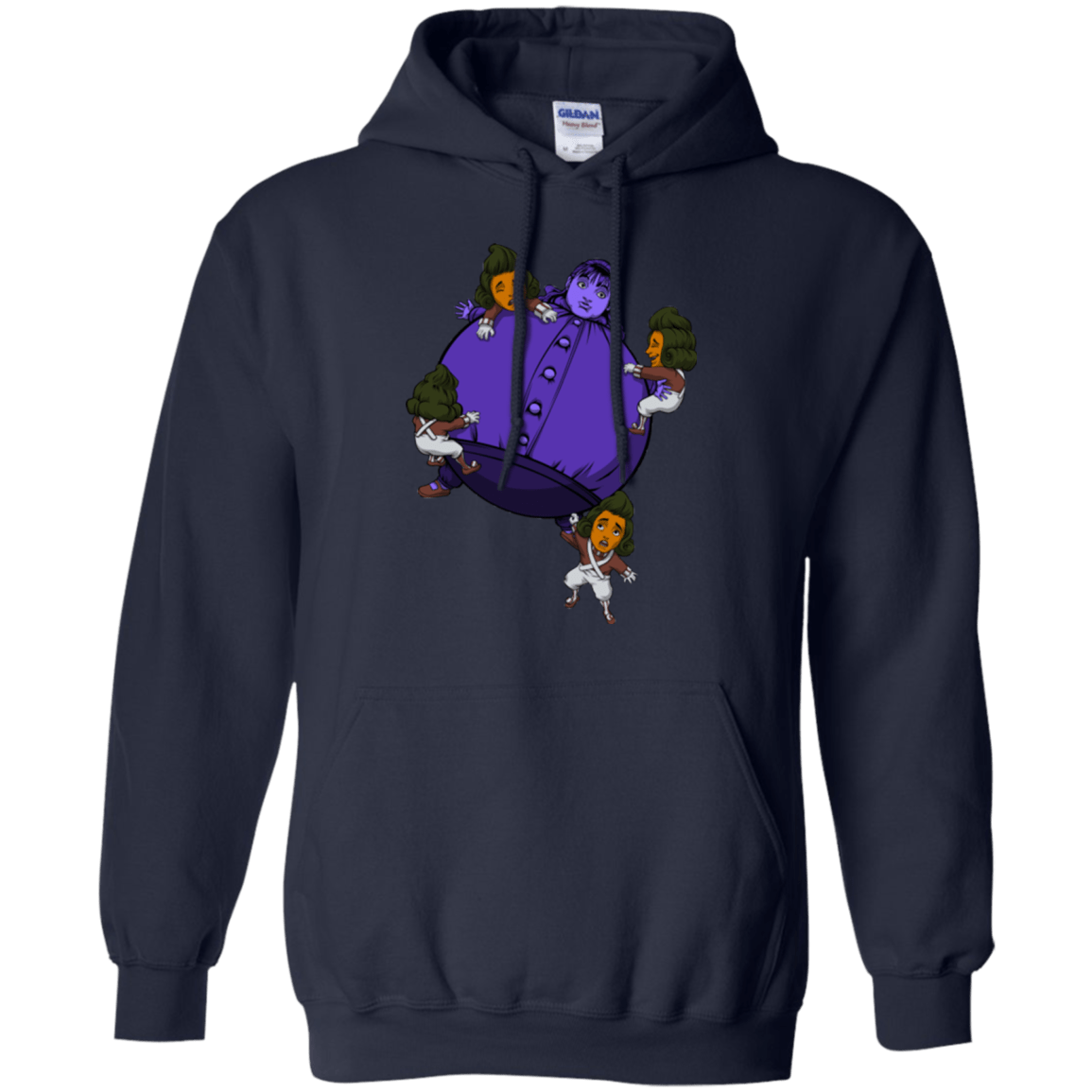 Sweatshirts Navy / Small Blue In the Face Pullover Hoodie