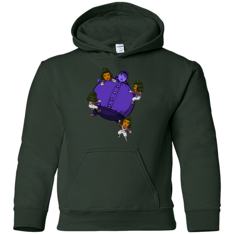 Sweatshirts Forest Green / YS Blue In the Face Youth Hoodie