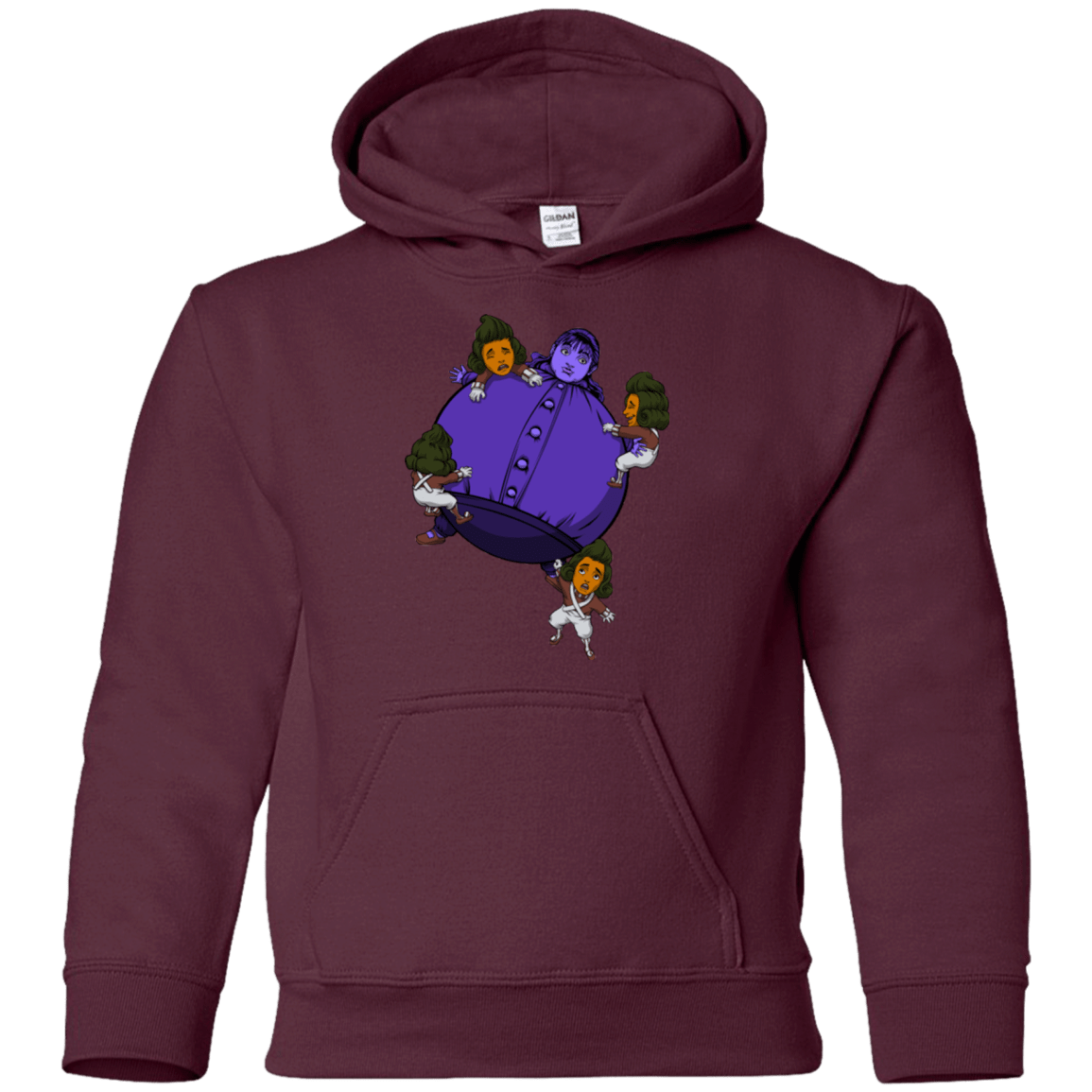 Sweatshirts Maroon / YS Blue In the Face Youth Hoodie