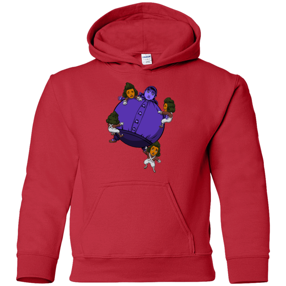 Sweatshirts Red / YS Blue In the Face Youth Hoodie