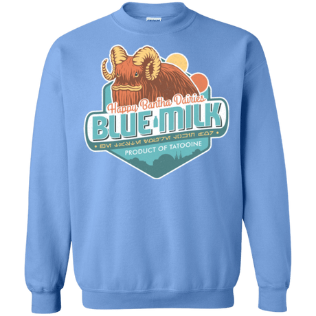 Sweatshirts Carolina Blue / S Blue Milk Crewneck Sweatshirt