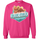 Sweatshirts Heliconia / S Blue Milk Crewneck Sweatshirt