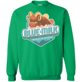 Sweatshirts Irish Green / S Blue Milk Crewneck Sweatshirt