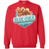 Sweatshirts Red / S Blue Milk Crewneck Sweatshirt