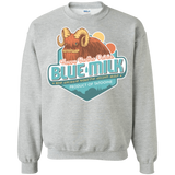 Sweatshirts Sport Grey / S Blue Milk Crewneck Sweatshirt