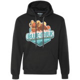 Sweatshirts Black / S Blue Milk Premium Fleece Hoodie