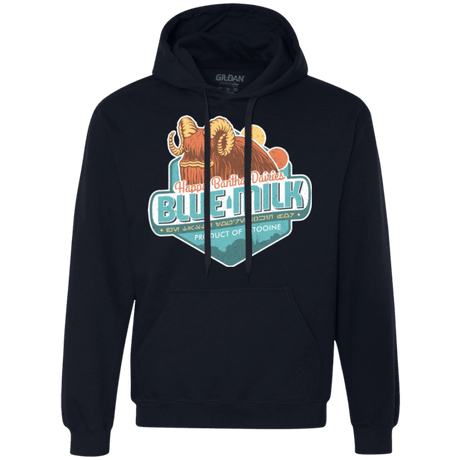 Sweatshirts Navy / S Blue Milk Premium Fleece Hoodie