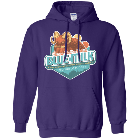 Sweatshirts Purple / S Blue Milk Pullover Hoodie