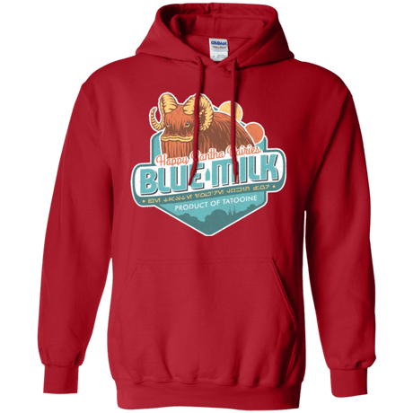 Sweatshirts Red / S Blue Milk Pullover Hoodie