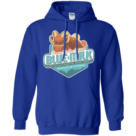 Sweatshirts Royal / S Blue Milk Pullover Hoodie