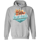 Sweatshirts Sport Grey / S Blue Milk Pullover Hoodie
