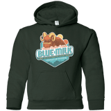 Sweatshirts Forest Green / YS Blue Milk Youth Hoodie
