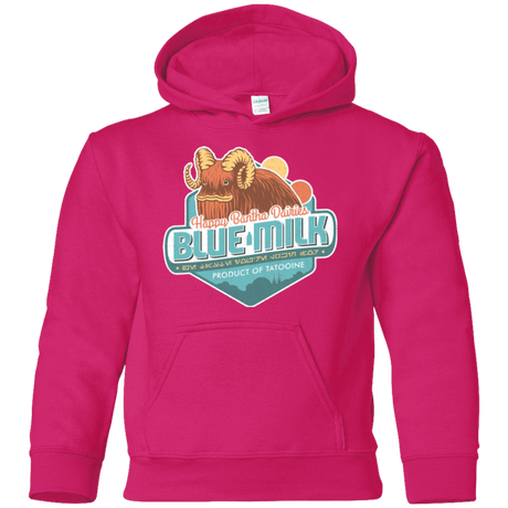 Sweatshirts Heliconia / YS Blue Milk Youth Hoodie