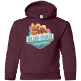 Sweatshirts Maroon / YS Blue Milk Youth Hoodie