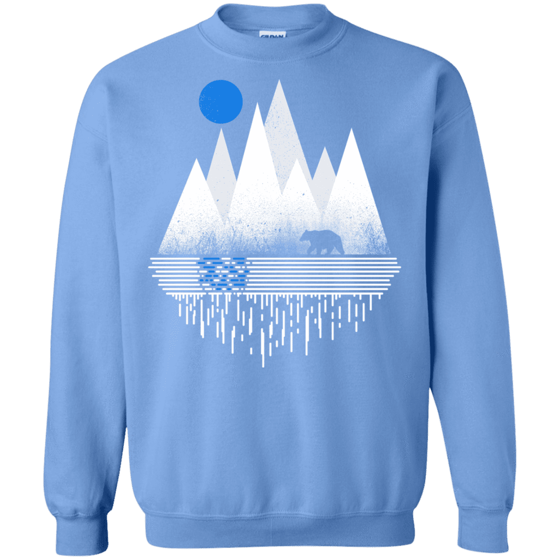 Sweatshirts Carolina Blue / S Blue Moon Crewneck Sweatshirt