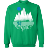 Sweatshirts Irish Green / S Blue Moon Crewneck Sweatshirt