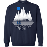 Sweatshirts Navy / S Blue Moon Crewneck Sweatshirt