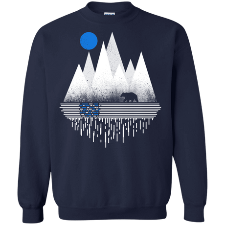 Sweatshirts Navy / S Blue Moon Crewneck Sweatshirt