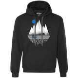 Sweatshirts Black / S Blue Moon Premium Fleece Hoodie