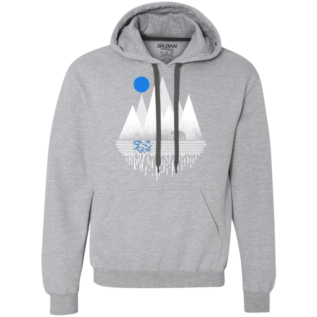 Sweatshirts Sport Grey / S Blue Moon Premium Fleece Hoodie