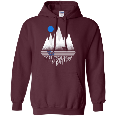 Sweatshirts Maroon / S Blue Moon Pullover Hoodie