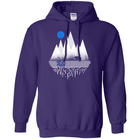 Sweatshirts Purple / S Blue Moon Pullover Hoodie