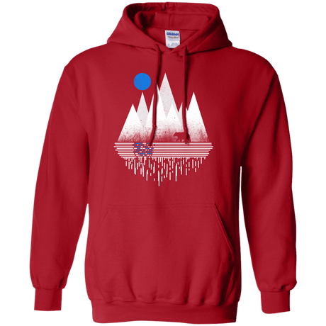 Sweatshirts Red / S Blue Moon Pullover Hoodie